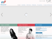 Tablet Screenshot of manpower-tunisie.com
